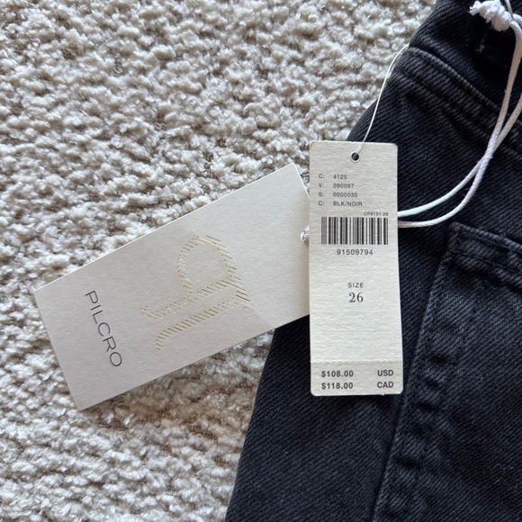 Anthropologie lace up denim shorts - Picture 5 of 6